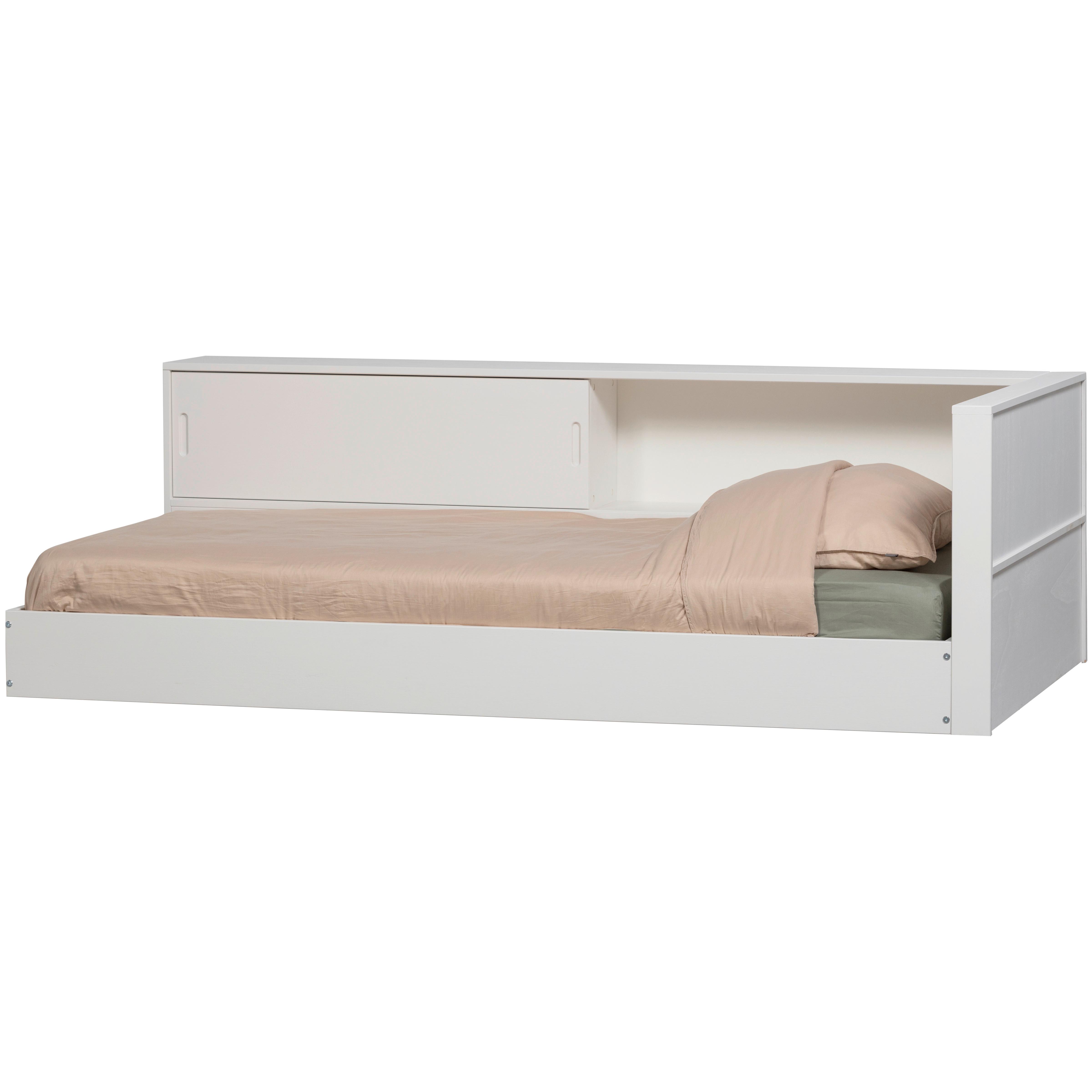BODENBETT. Carter Weiß 90x200cm - Weiß, Basics, Holz (90/200cm) - MID.YOU
