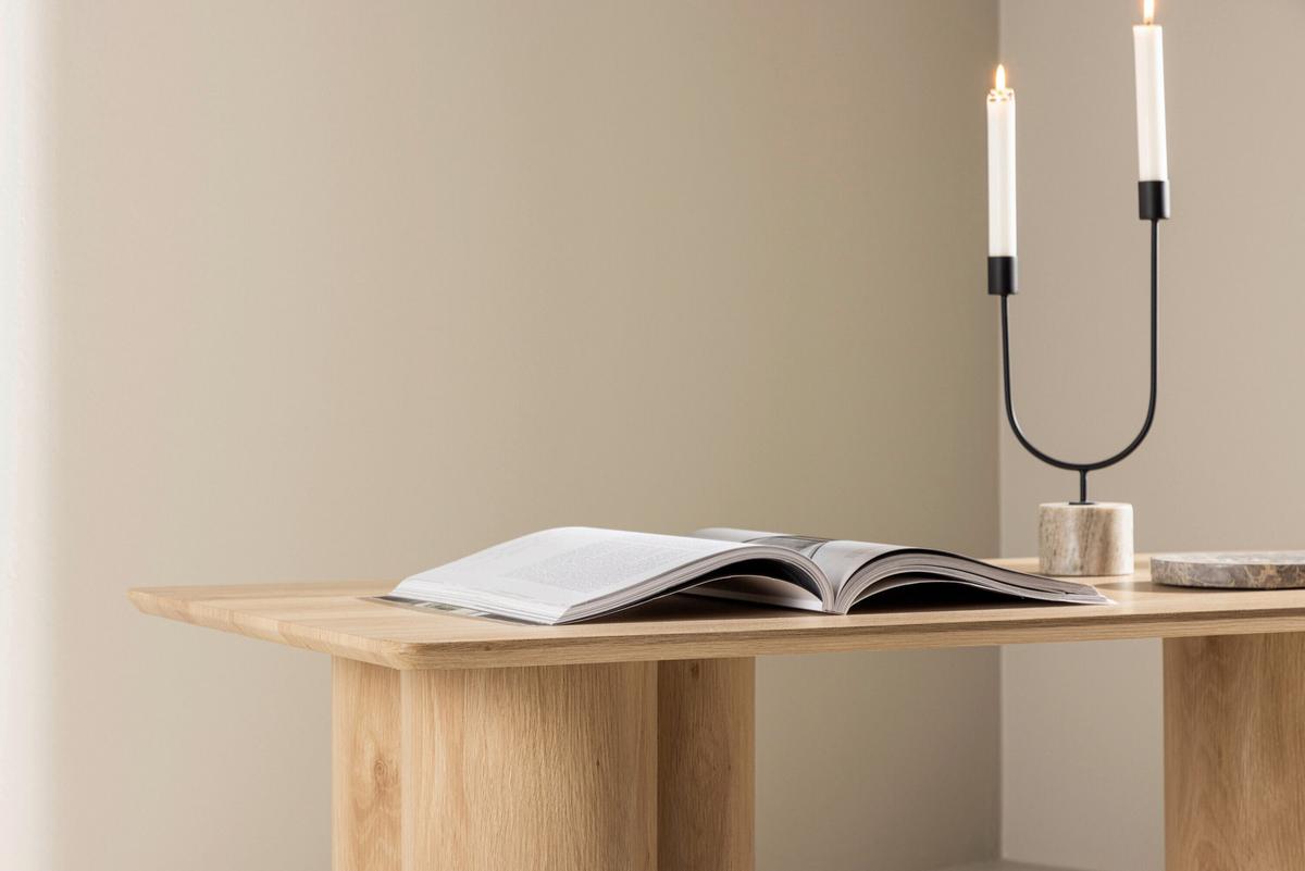 Olivia Olivia Beige B: 120cm - Beige, MODERN, Holz (120/60/45cm) - Livetastic