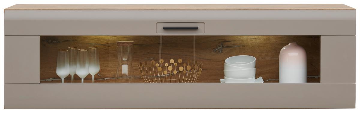 Hängeschrank Auris - MODERN, Glas/Holzwerkstoff (150/43/37,1cm) - Luca Bessoni