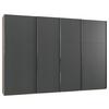 Schwebetürenschrank 350cm Level 36 B, Eiche/graphit - Eichefarben/Graphitfarben, Basics, Holzwerkstoff (350/216/65cm) - MID.YOU
