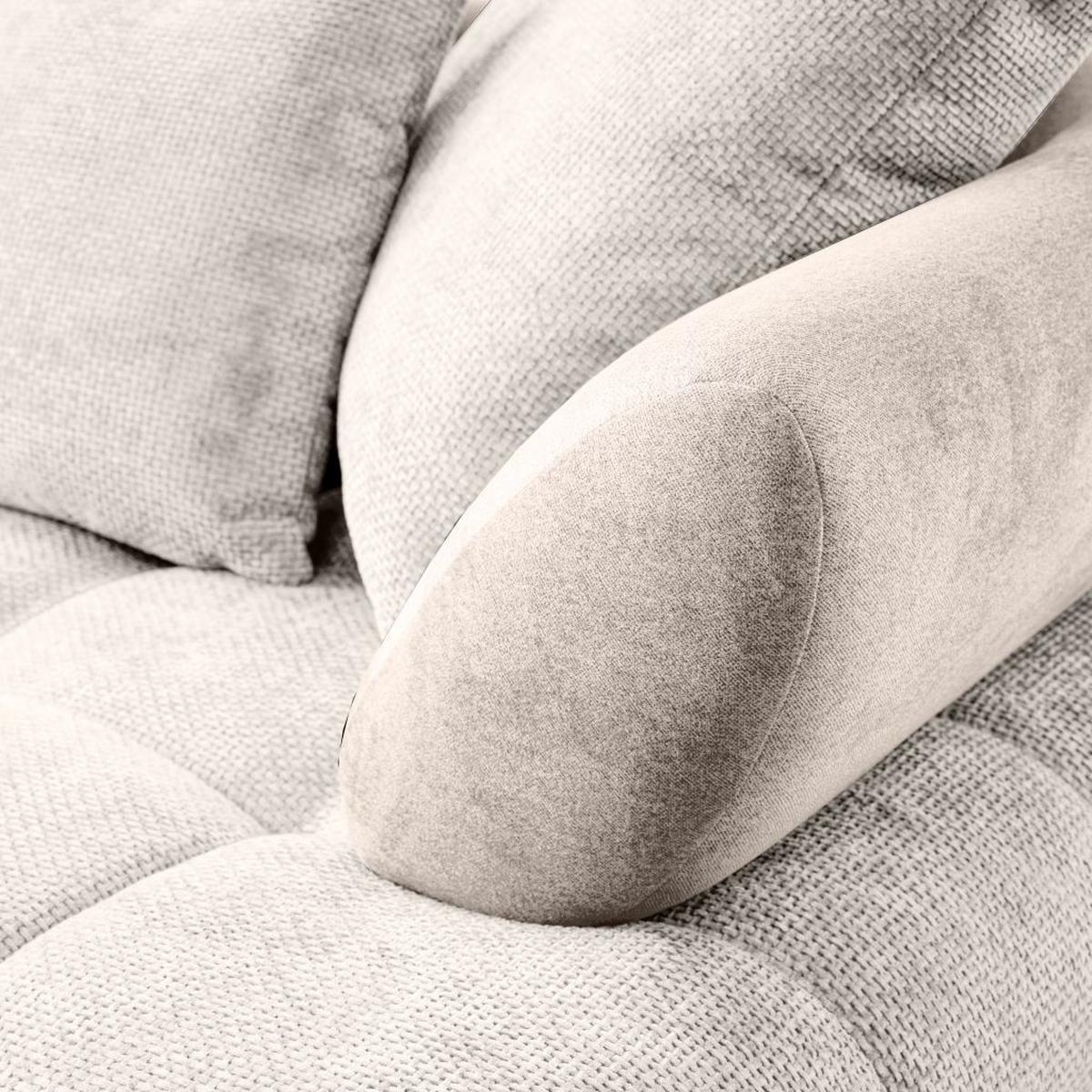 LARGO, levá, béžová, potřeba šířky dveří 90 cm - černá/béžová, Moderní, kov/textil (184/262cm)