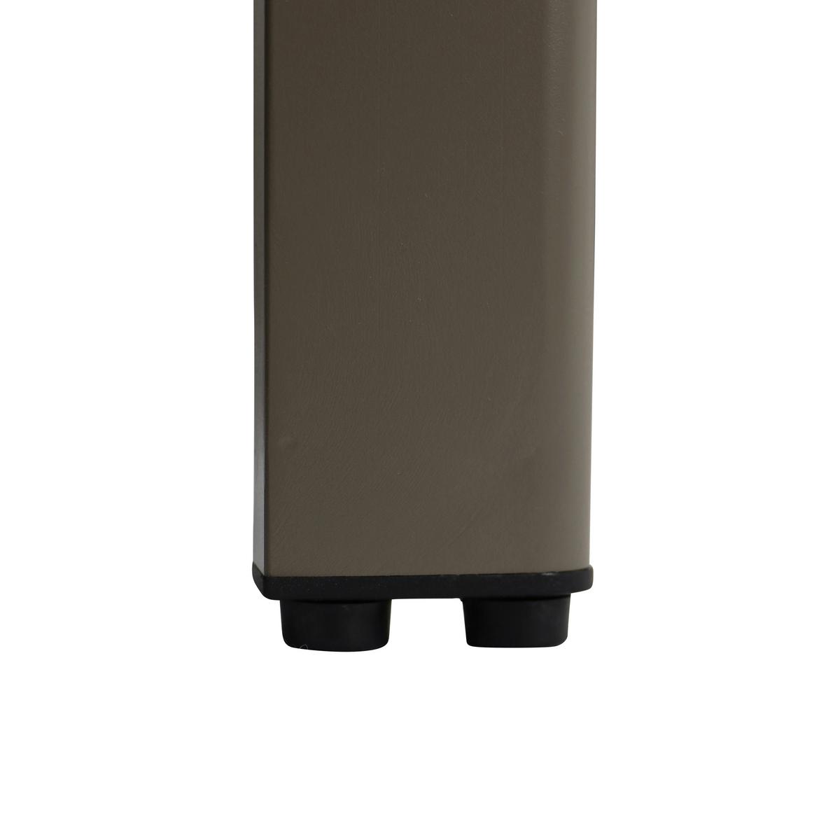 Gartenset Resi - Eiche grau/Braun, Basics, Metall (200/100/76cm) - Ambia Garden