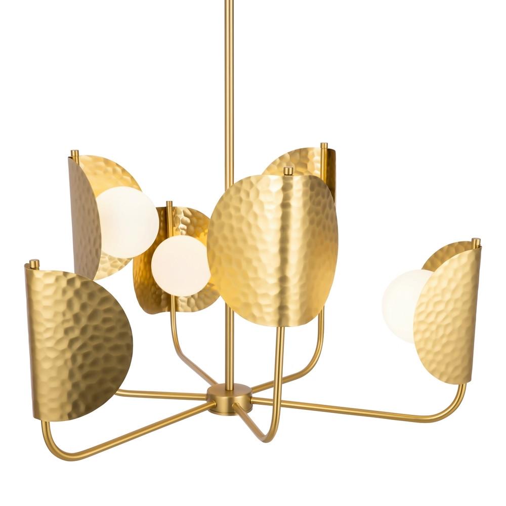 PENDELLEUCHTE TROPIC - Messingfarben, MODERN, Metall (78/61cm) - MAYTONI