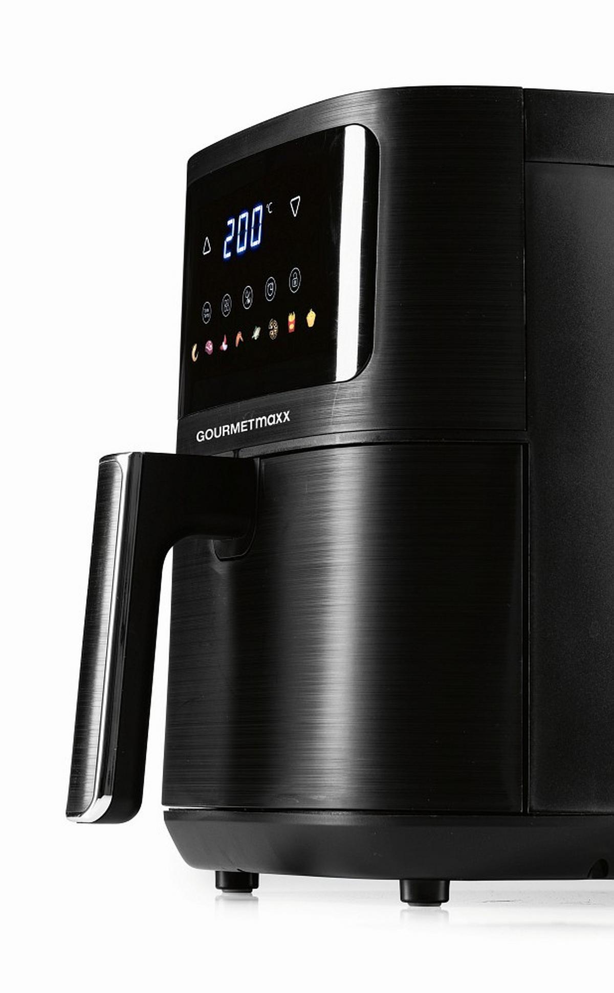 Heißluftfritteuse, Digital 16394 GOURMETMAXX HEIßLUFT-FR - Schwarz, Basics, Kunststoff (36/26/29,5cm) - GOURMETMAXX