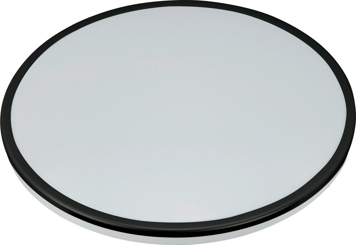 Led-deckenleuchte Ø 33 Cm, Mit Farbtemperaturwechsler - Anthrazit, Basics, Kunststoff/Metall (33/5,7cm)