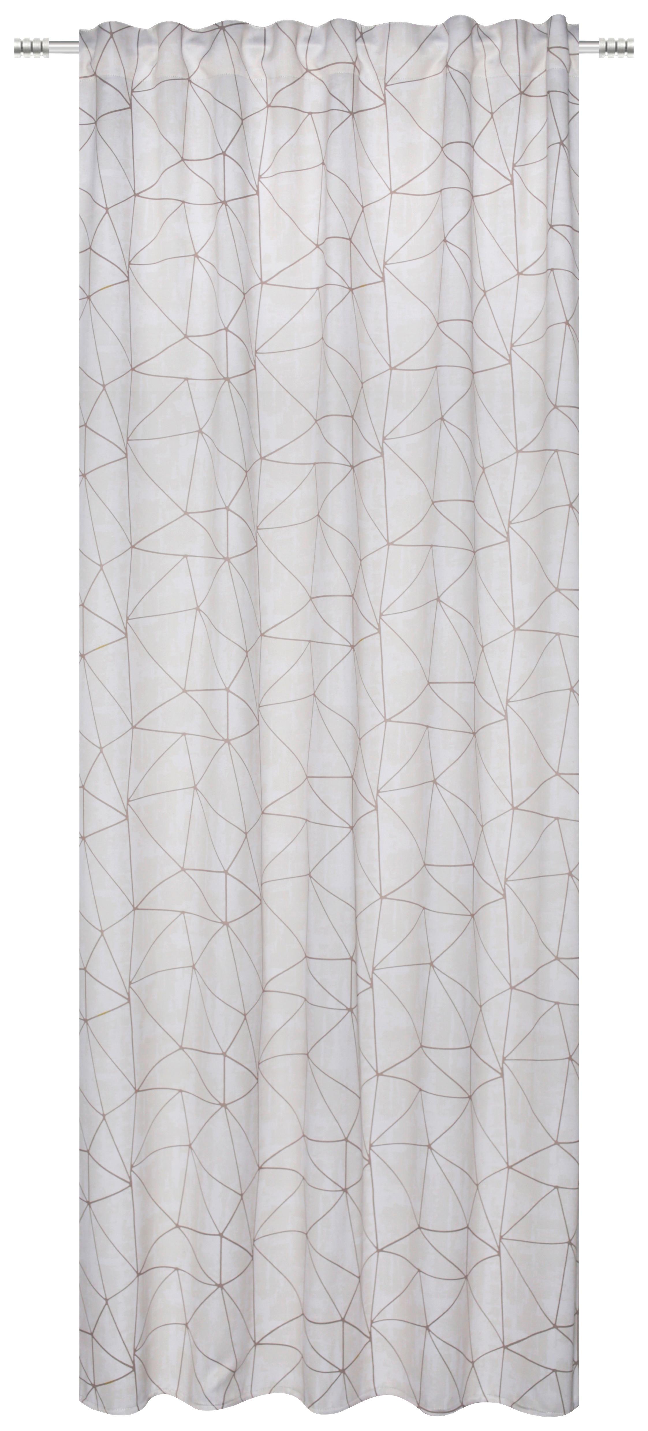 Verdunkelungsvorhang Beata - Naturfarben, ROMANTIK / LANDHAUS, Textil (135/245cm) - James Wood