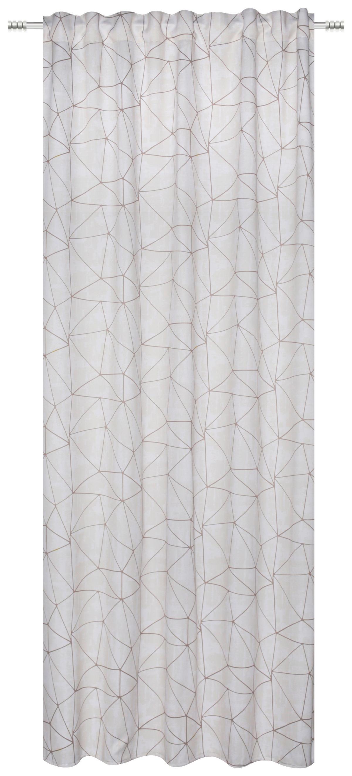 Verdunkelungsvorhang Beata - Naturfarben, ROMANTIK / LANDHAUS, Textil (135/245cm) - James Wood