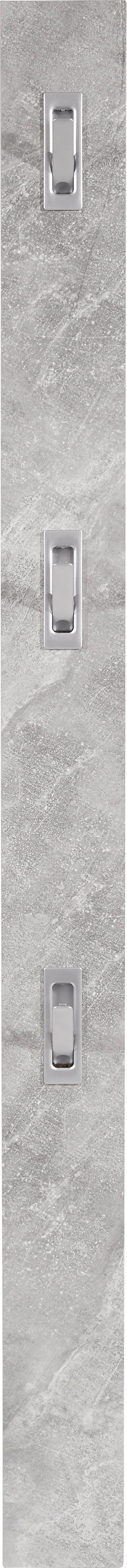 Akasztóléc Enzo - szürke, Modern, faalapú anyag (12/175/2,8cm)