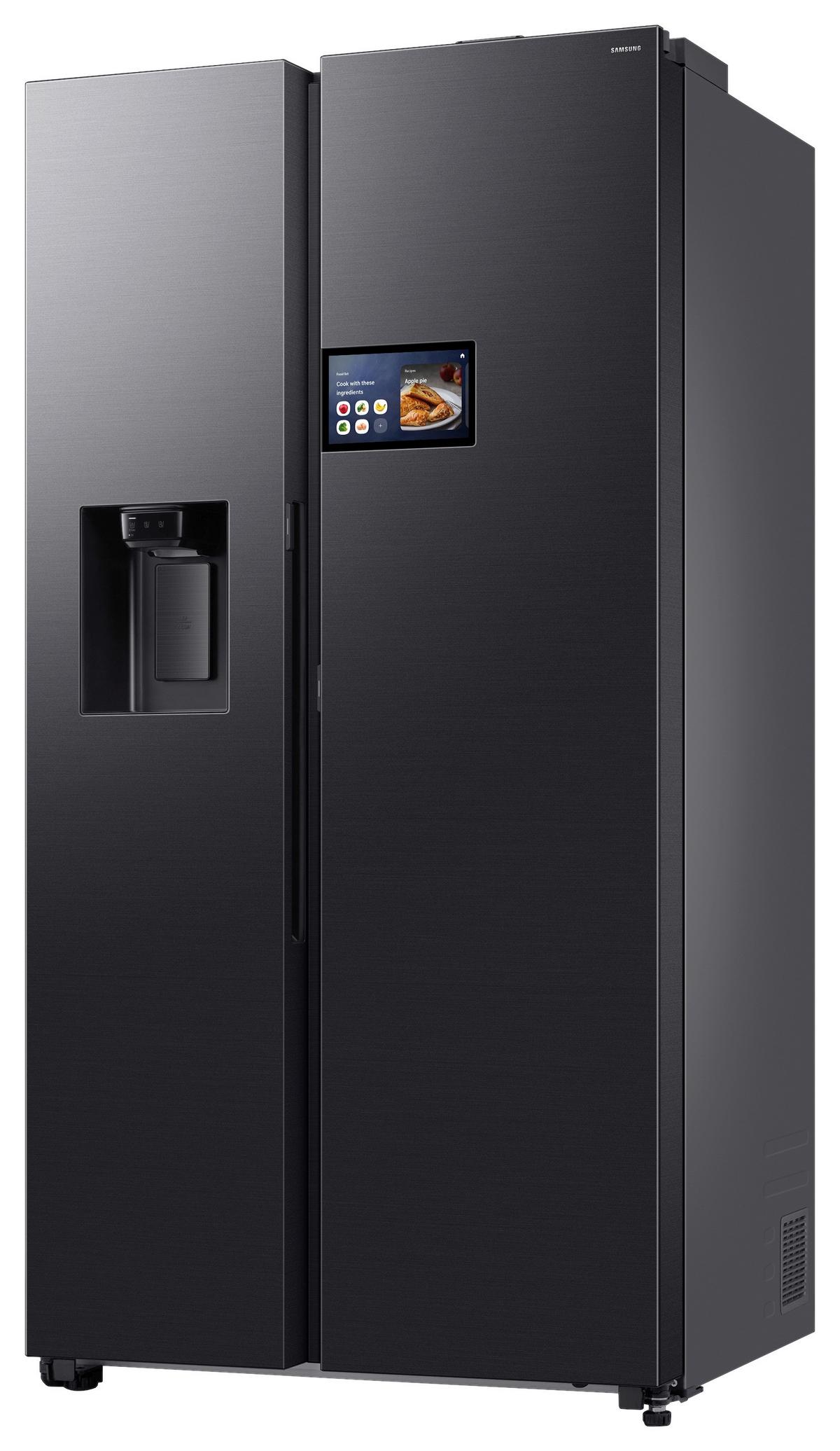 Side-by-side Rs90f64edfef Eekl: D, Nutzinhalt Ca. 401 L - Schwarz, Basics, Glas/Kunststoff (91,2/178,4/72,6cm) - Samsung