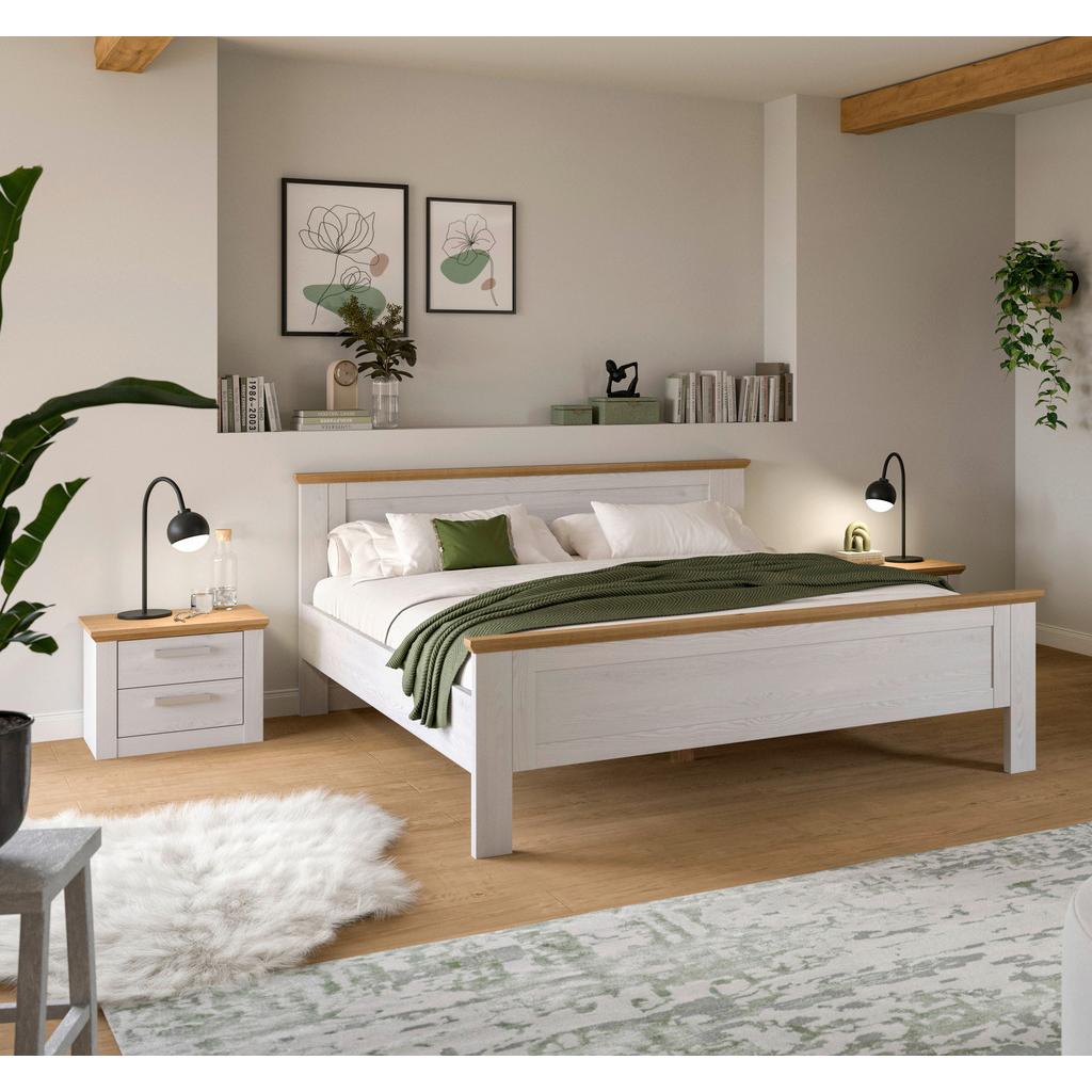 Schlafzimmer Verona Lärchefarben/Eiche D. 3-Teilig