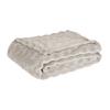 Kuscheldecke Elisabetha - Silberfarben, MODERN, Textil (150/200cm) - Luca Bessoni