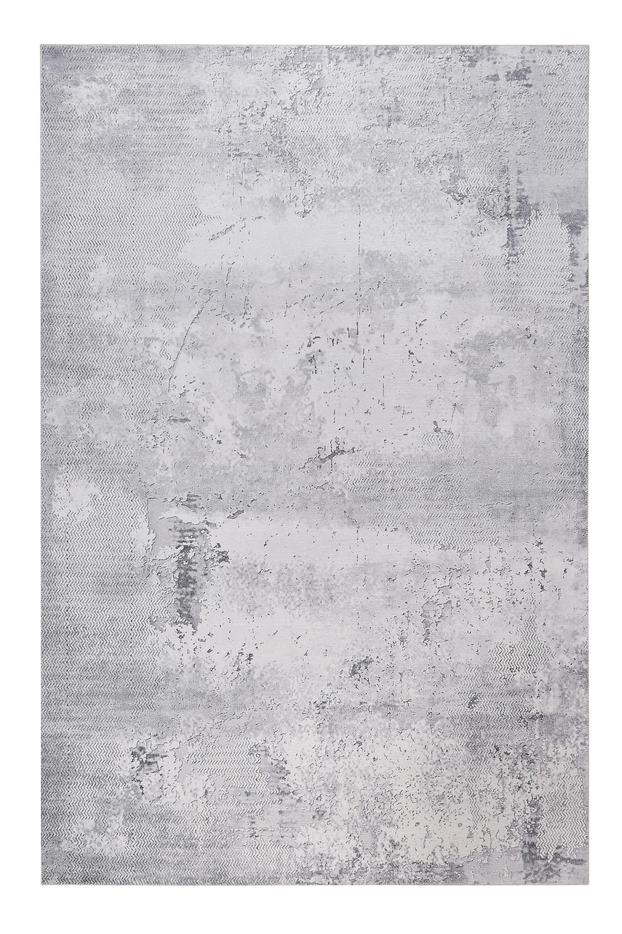 Webteppich Grau Radiate 80x150 cm - Grau, Design, Textil (80/150cm) - WECON HOME
