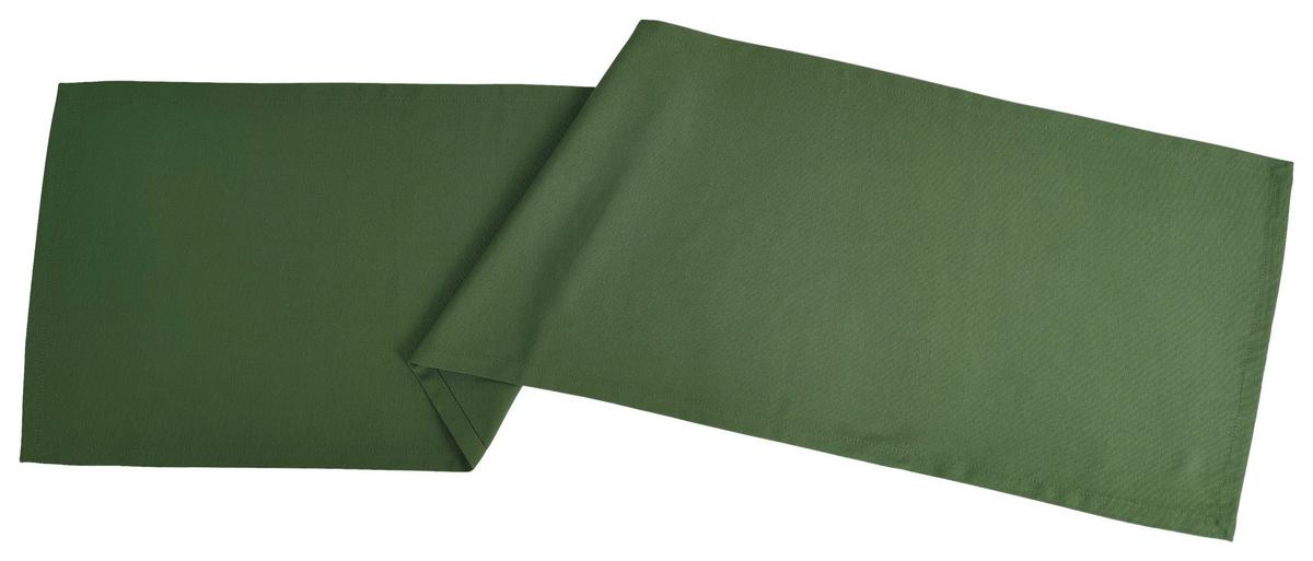 TISCHLÄUFER LETICIA - Grün, ROMANTIK / LANDHAUS, Textil (40/150cm) - James Wood