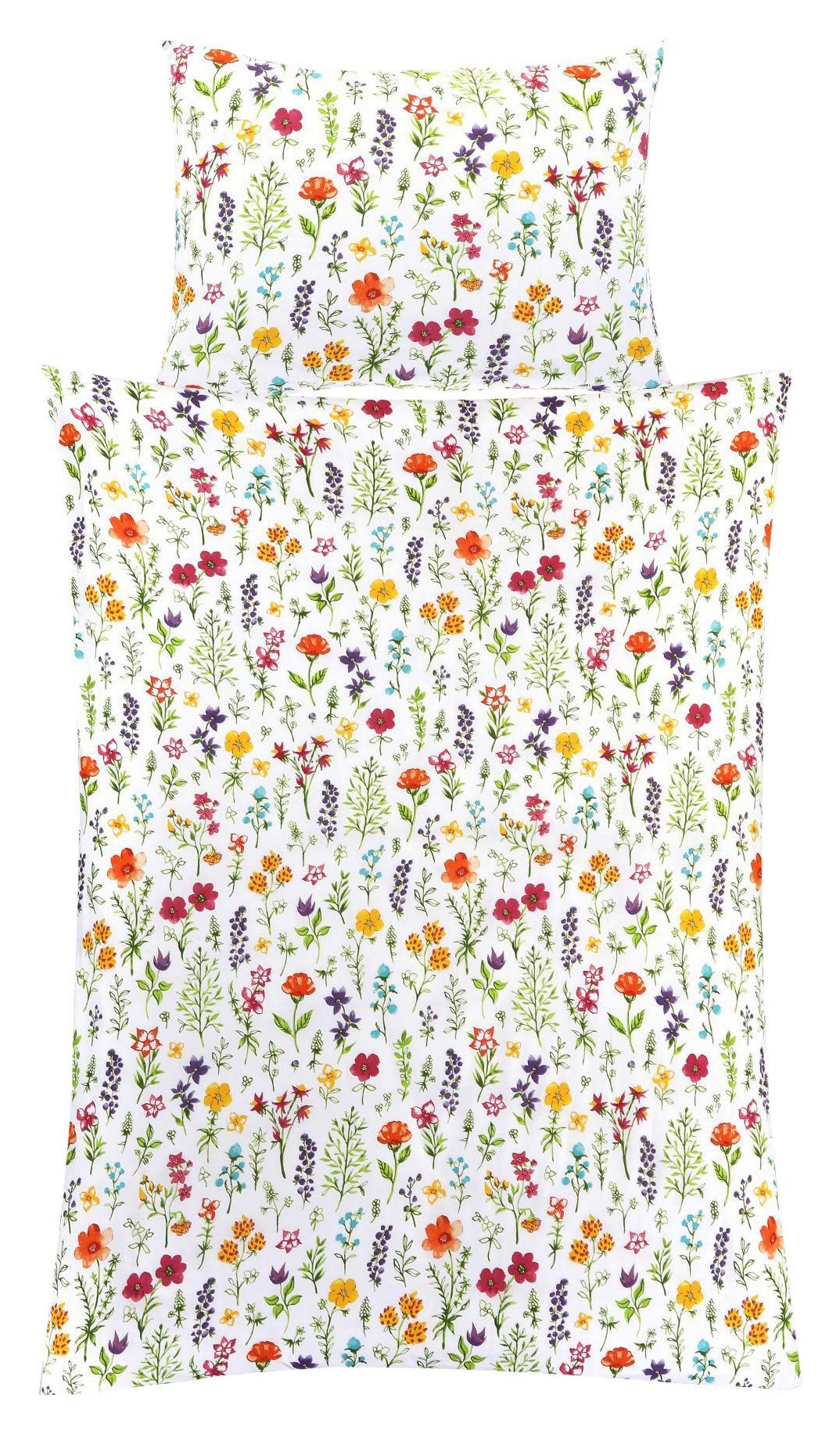 Bettwäsche Linessa - Pink/Lila, MODERN, Textil - Luca Bessoni