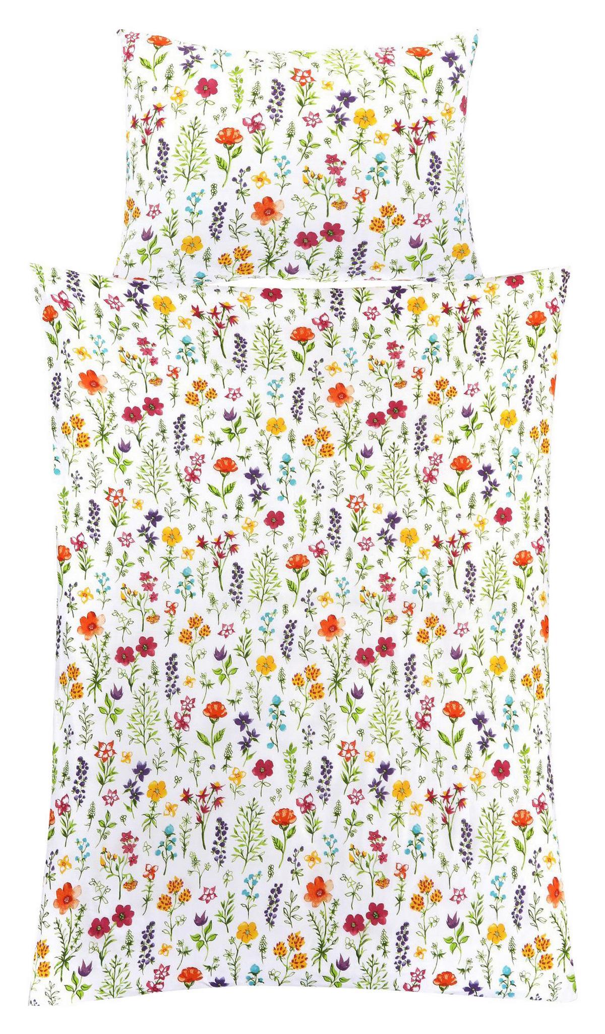 Bettwäsche Linessa - Pink/Lila, MODERN, Textil - Luca Bessoni