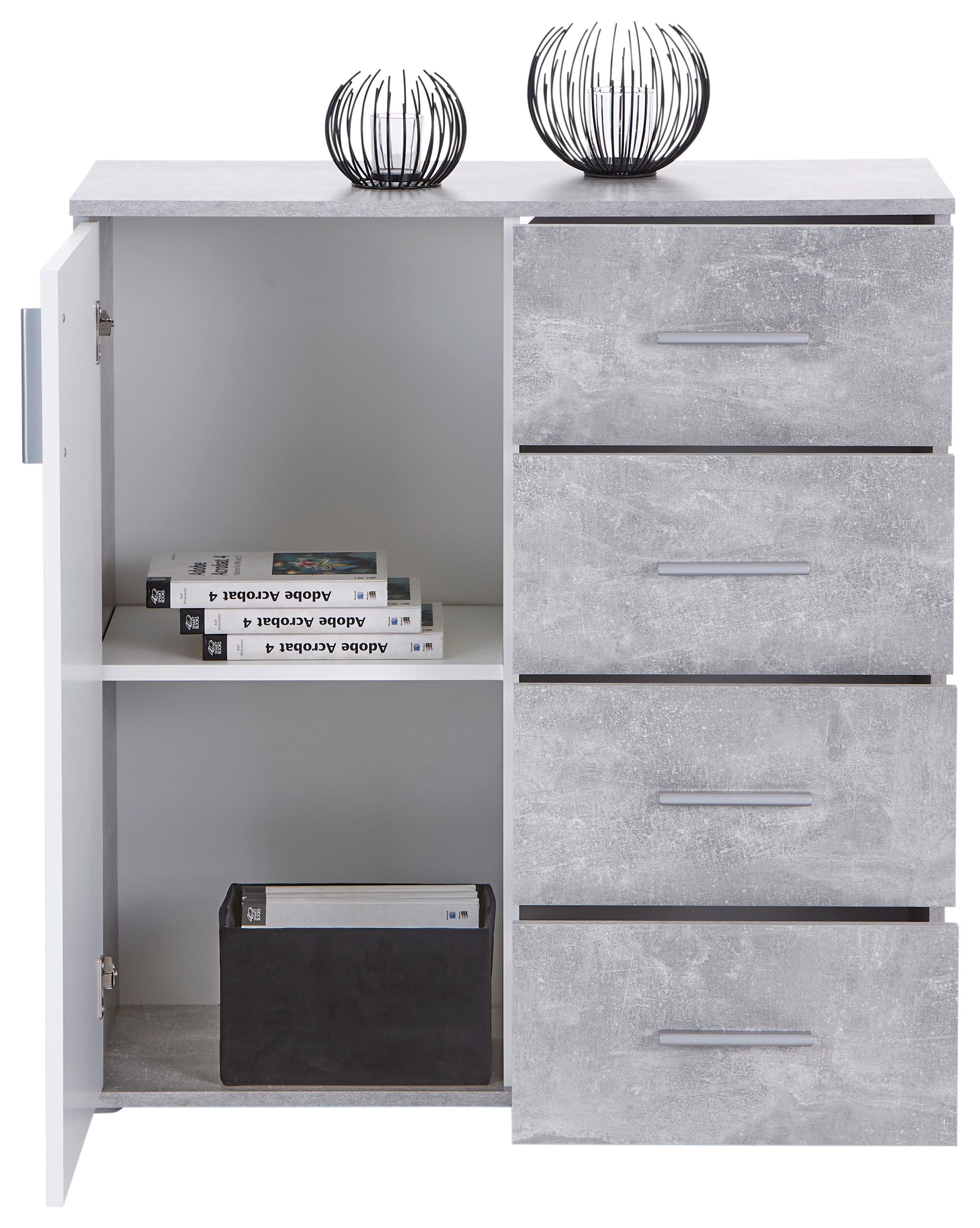 Kommode in modernem Betonlook