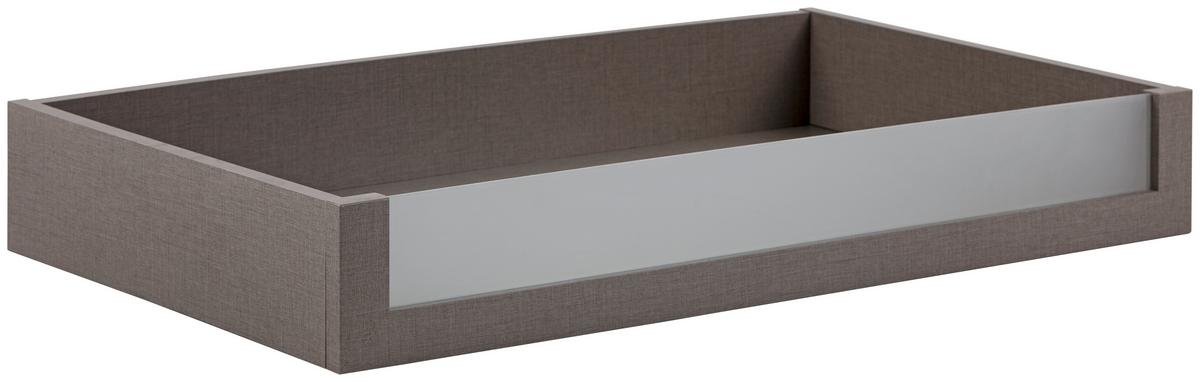 Schublade Unit Twist Dekor Unit - Schlammfarben, MODERN, Glas/Holzwerkstoff (83/12/45cm) - Ondega