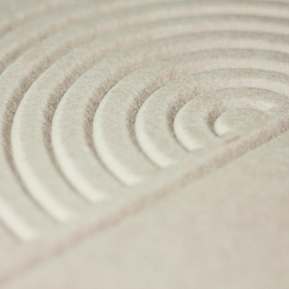 Akustický panel béžová, 30x30cm - béžová, textil (30/30cm) - Premium Living