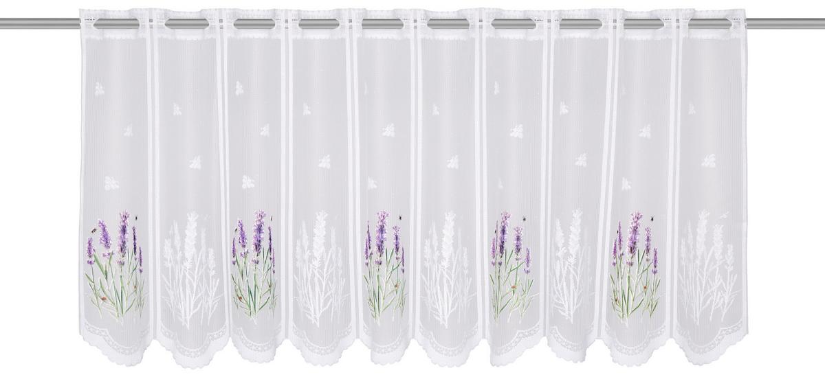 Vitrázsfüggöny Kb. 140/50cm - fehér, Konventionell, textil (140/50cm) - Ondega