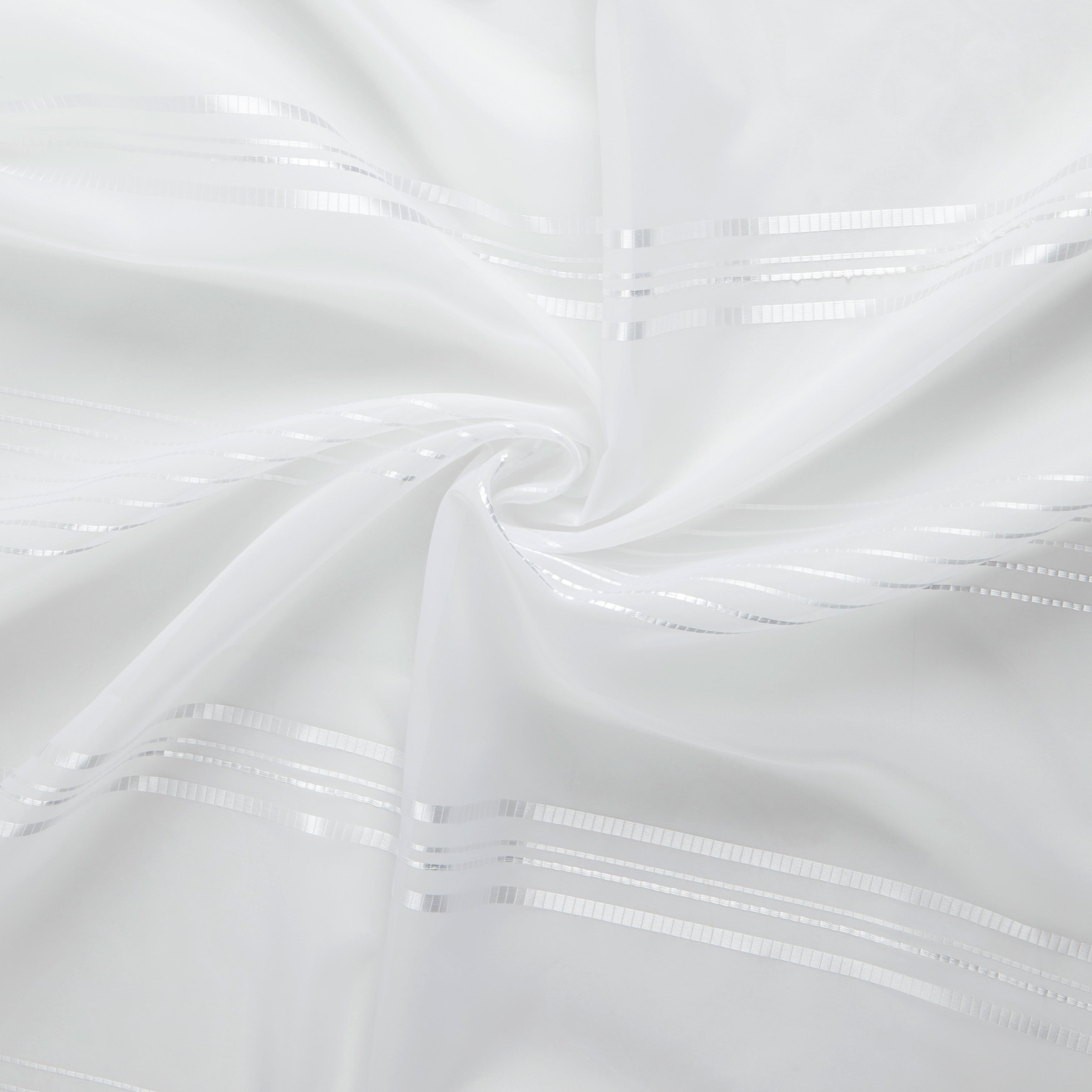 HOTOVÝ ZÁVES Louis, 140/245 cm - biela, Konventionell, textil (140/245cm) - Modern Living