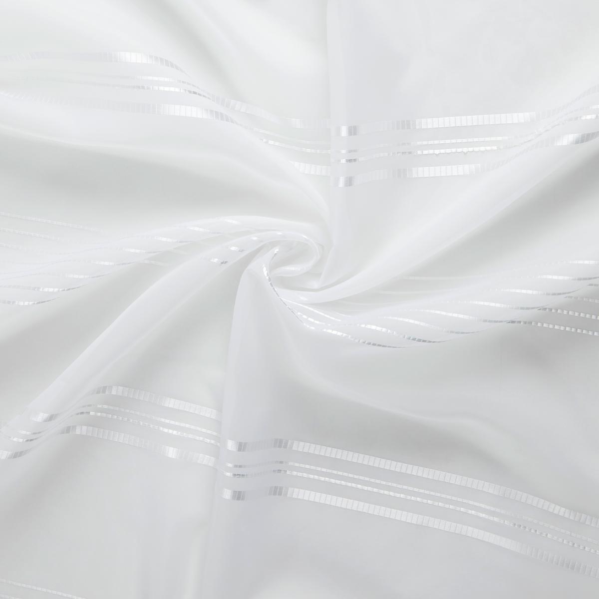 HOTOVÝ ZÁVĚS Louis, 140/245 cm - bílá, Konvenční, textil (140/245cm) - Modern Living