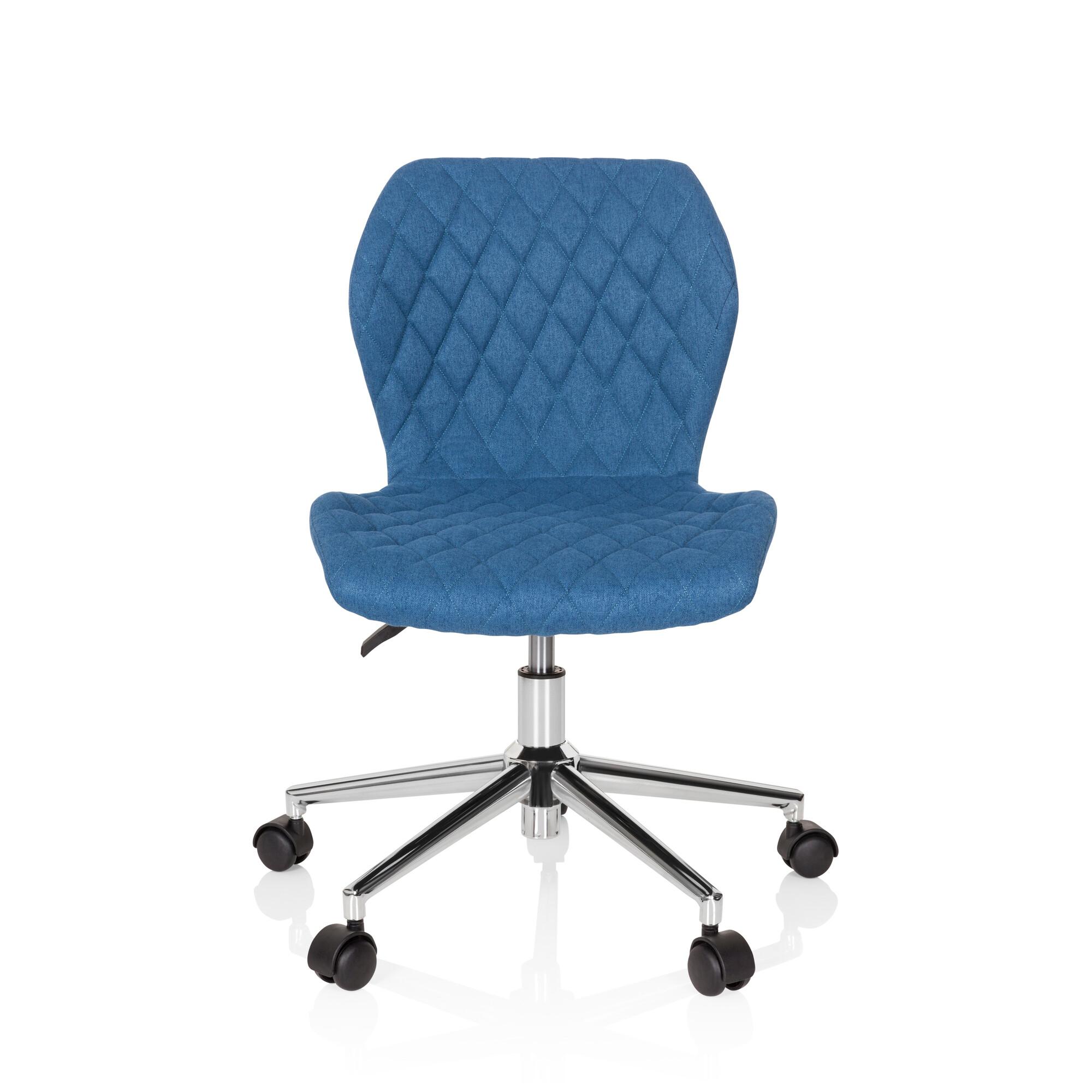 Jugenddrehstuhl Joy II Blau - Blau, Basics, Kunststoff/Textil (47/73-83/43cm) - MID.YOU