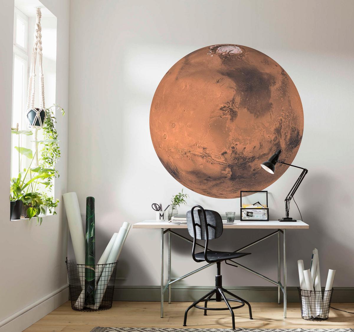 Fototapete Mars - Rot, Trend, Papier (125cm) - Komar