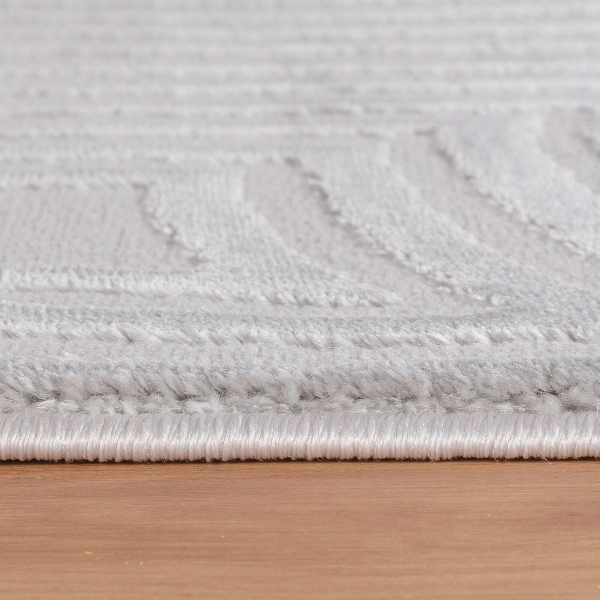 Läufer Sahara - Silberfarben, Design, Textil (80/250cm) - Novel