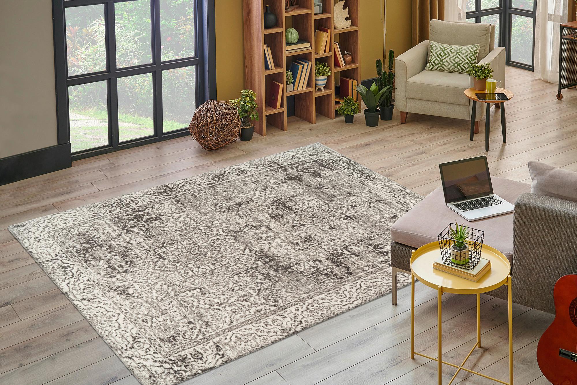 Flachwebeteppich Davio 200 - Grau, KONVENTIONELL, Textil (160/230cm)