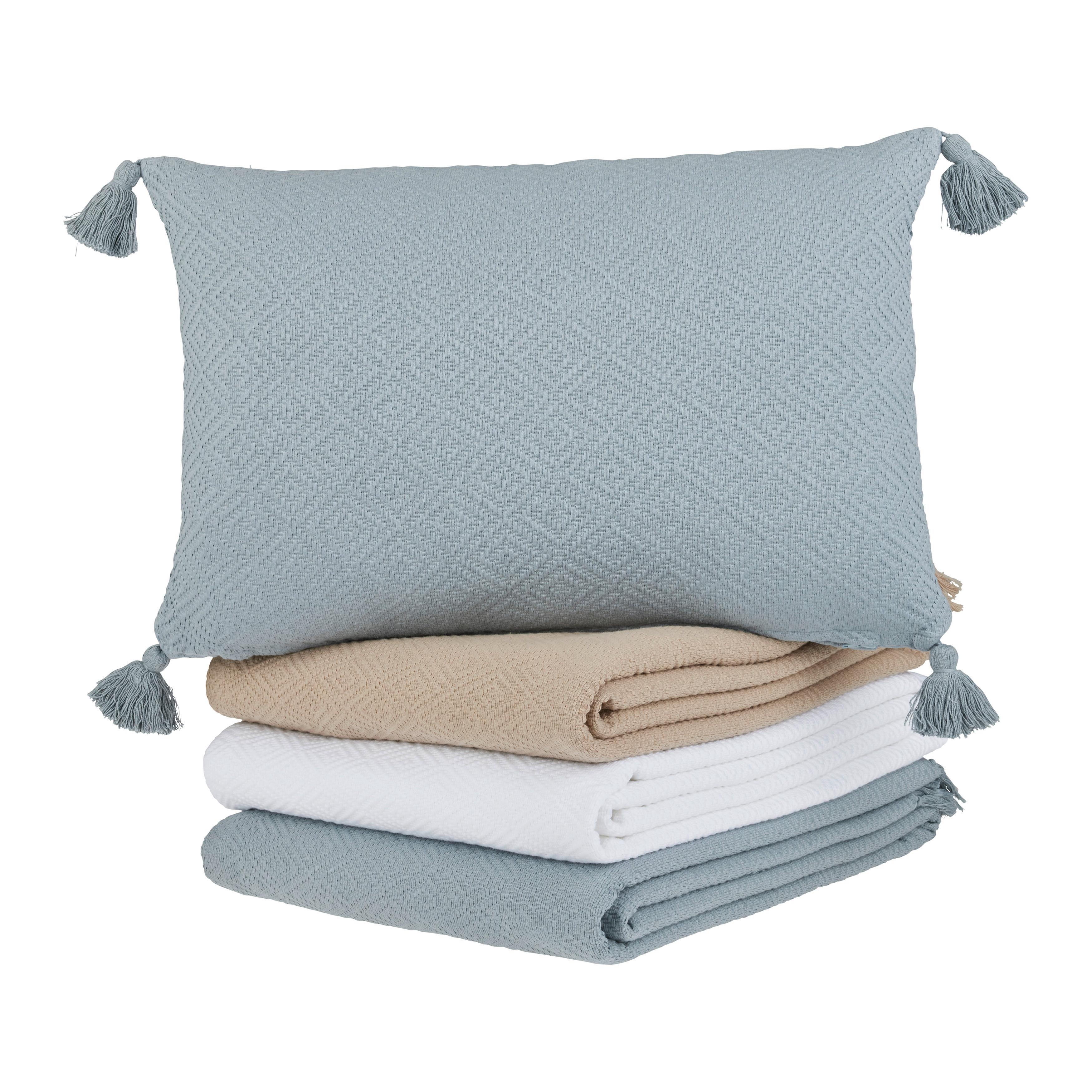 Denná prikrývka Frieda, 130/180cm - modrá, Lifestyle, textil (130/180cm) - Modern Living