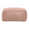 Taburet CAROLINE, růžový manšestr, max. 80 kg - růžová, Moderní, textil (80/38/50cm) - Mömax