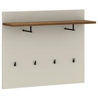 Šatní panel kašmír/ořech - kašmírová/barvy ořechu, Moderní, kompozitní dřevo (94,2/80/30cm)