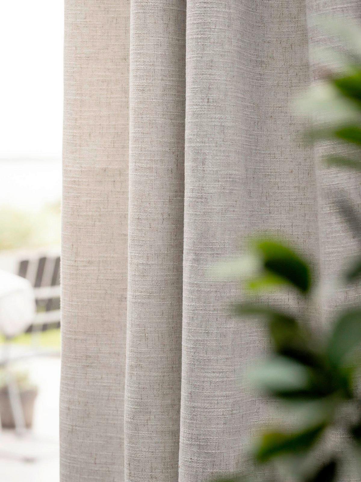 ZATEMŇOVACÍ ZÁVES STEN - biela, Basics, textil (130/280cm) - Svanefors