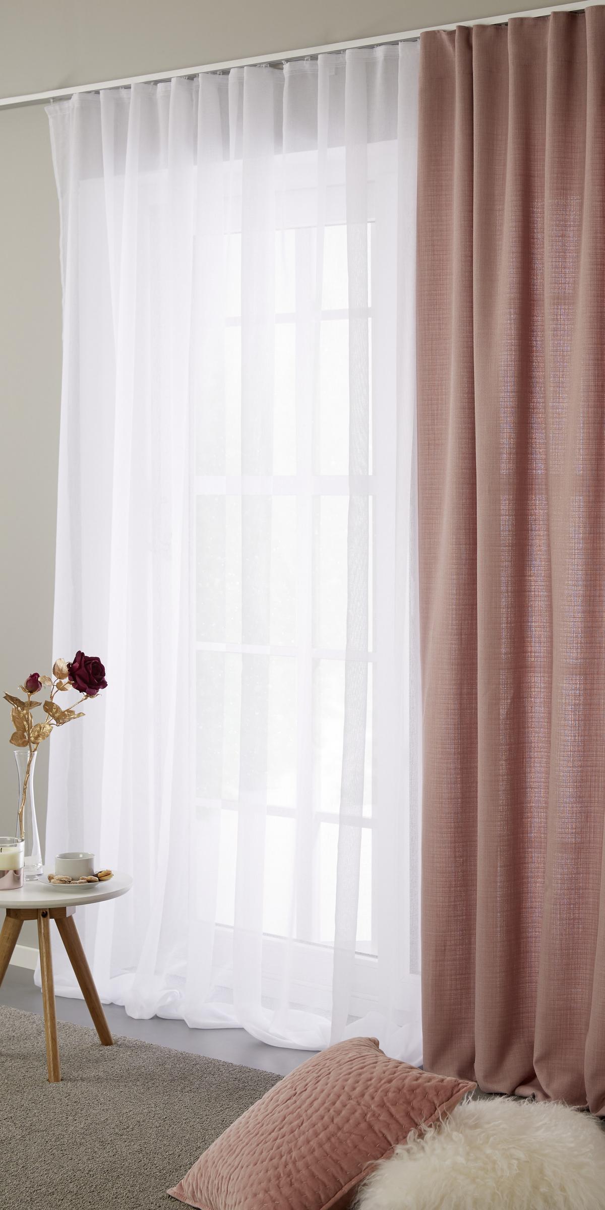 Kusová záclona Tosca store 3, 300/245cm - bílá, textil (300/245cm) - Modern Living