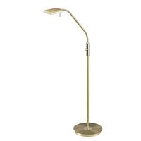 Led-stehleuchte 420910108 Bergamo - Messingfarben, Design, Kunststoff/Metall (135cm) - Trio Leuchten