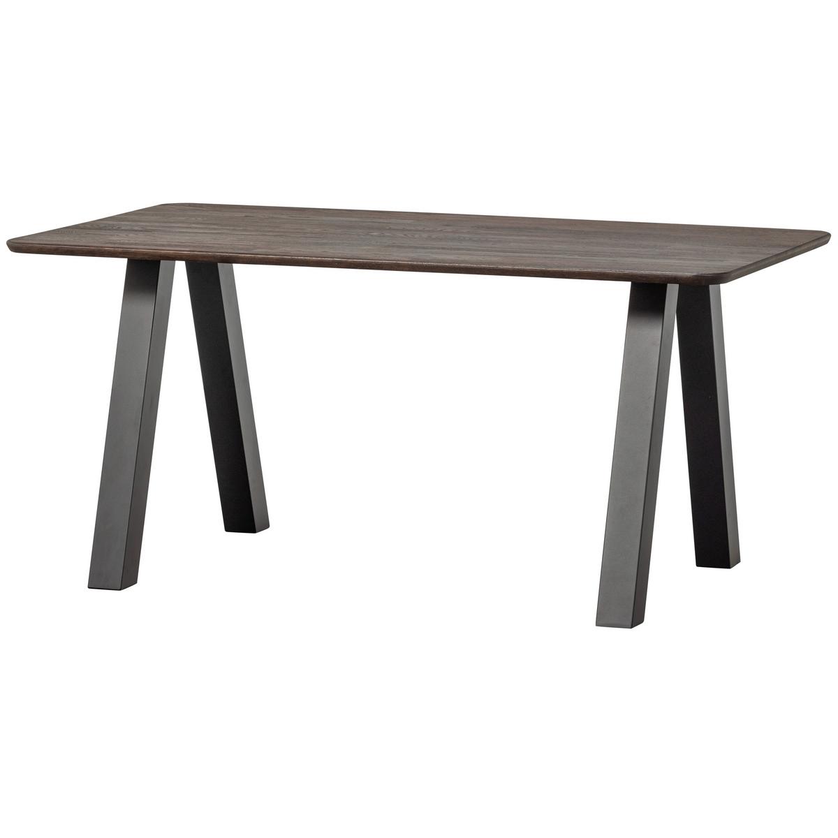 TISCHGESTELL Tablo Schwarz B: 79cm - Schwarz, MODERN, Metall (79/72/10cm) - Livetastic