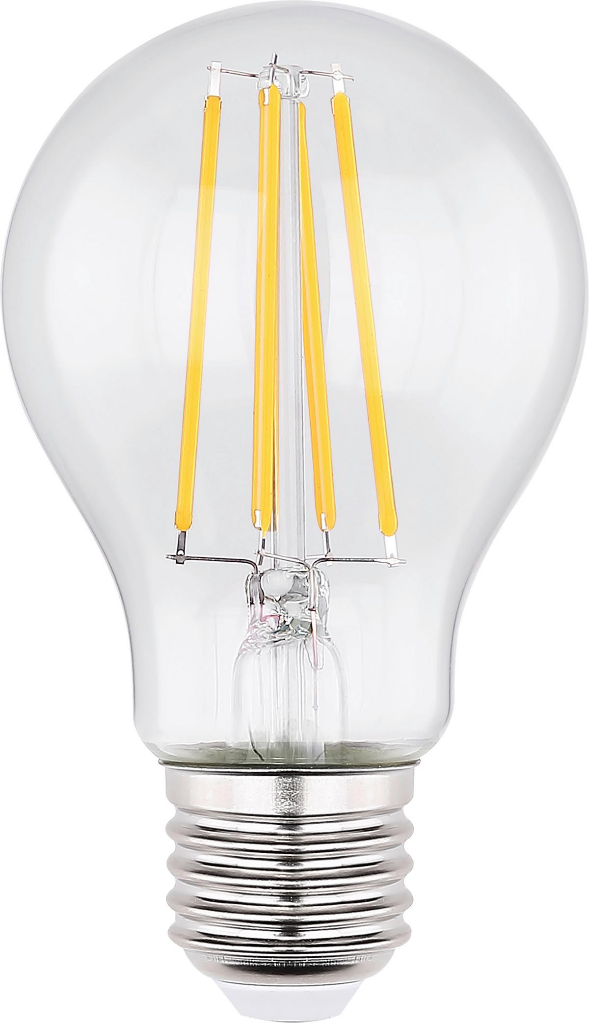 LED žárovka 10582-3 max. 6,5 Watt - čiré, sklo (6/10,6cm) - Mömax