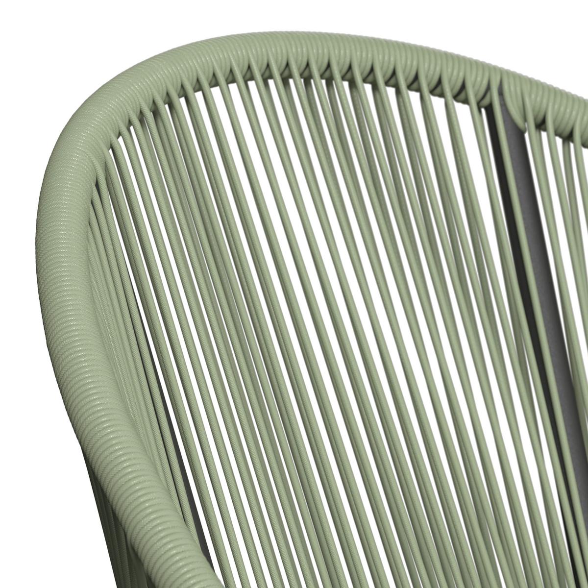 Loungesessel Sun - Schwarz/Grau, MODERN, Kunststoff/Metall (69/82/68cm) - Beldano