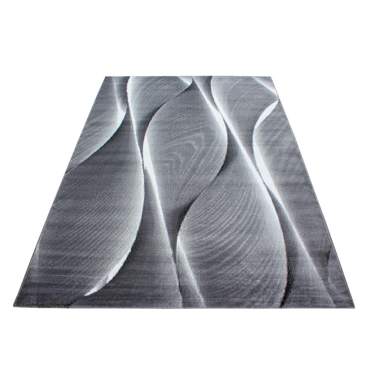 Flachwebteppich Parma - Schwarz, Design, Textil (240/340cm) - Novel