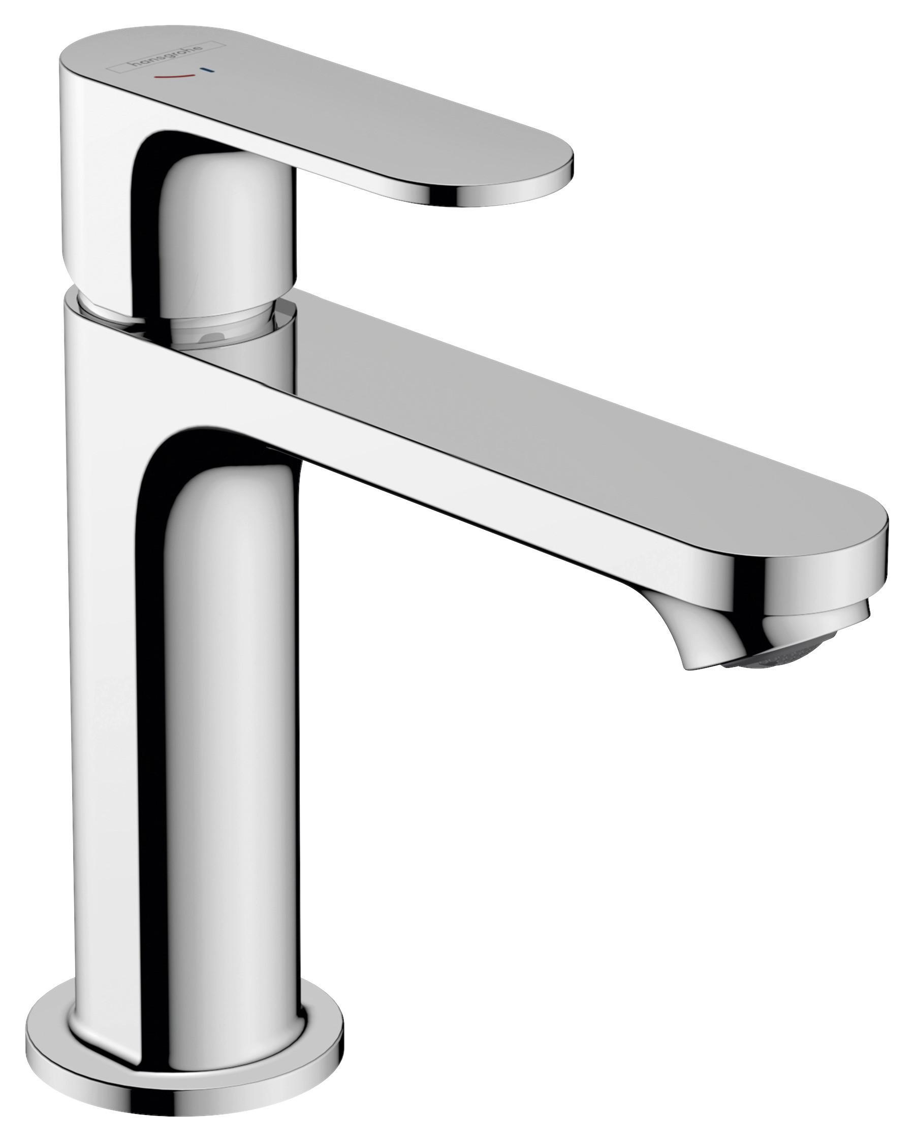 Waschtischarmatur Hg Rebris S Wtm Chrom H: 16,8 cm Flexibel