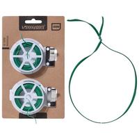 Kötöződrót Cy8900530 - zöld, műanyag/fém