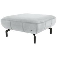 Hocker Looks Xiii - Silberfarben/Schwarz, Design, Textil (83/44/83cm) - LOOKS by W.Joop