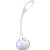 LAMPA NA PÍSACÍ STÔL NIHAT - biela, Modern, kov/plast (12,5/12,5/34cm) - Mömax