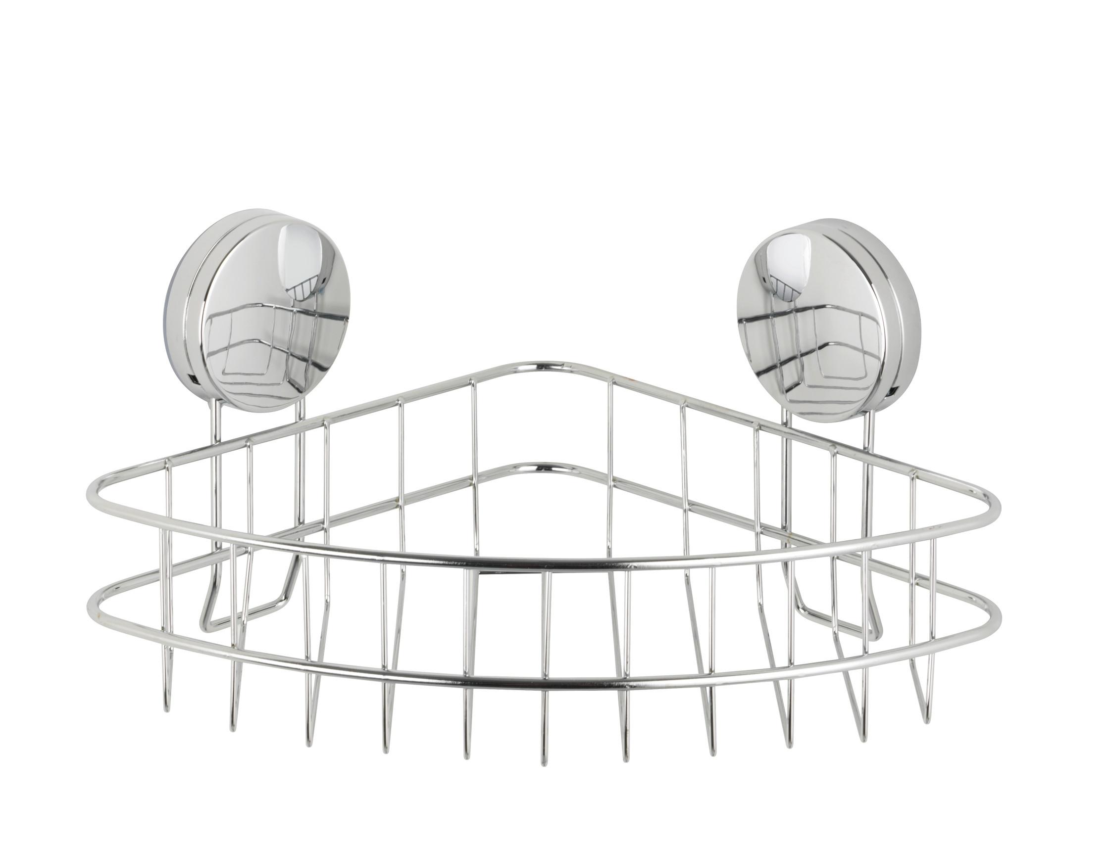 Zuhanypolc Static Loc Osimo 24862100 - króm, Modern, fém (26/13,5/19cm) - Wenko