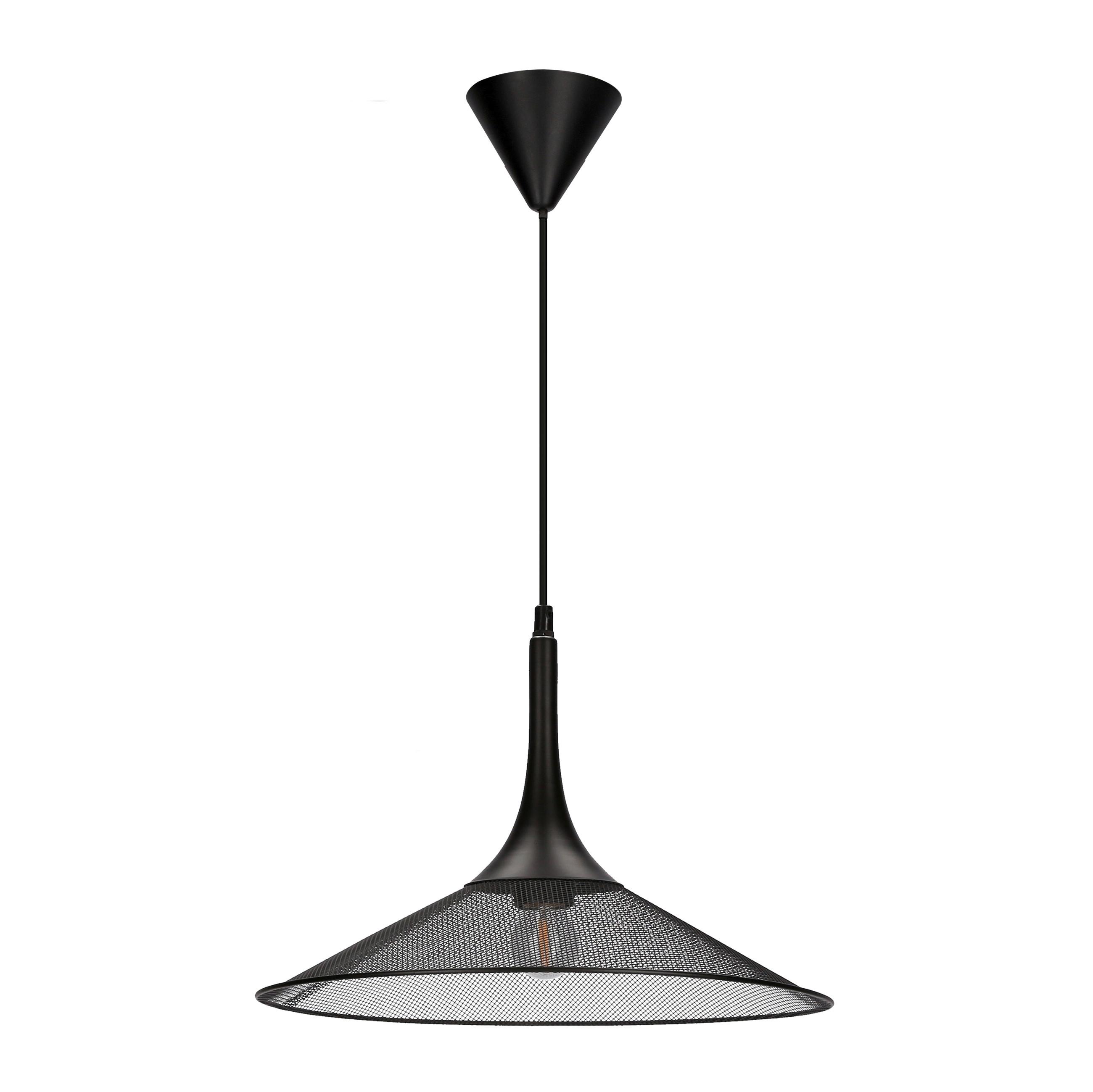 PENDELLEUCHTE 50101204 KIRUNA - Schwarz, Design, Metall (36/36cm)