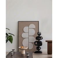 BILD Braun B: 80 cm - Schwarz/Braun, Basics, Holz/Kunststoff (80/120/10cm) - Wandkraft