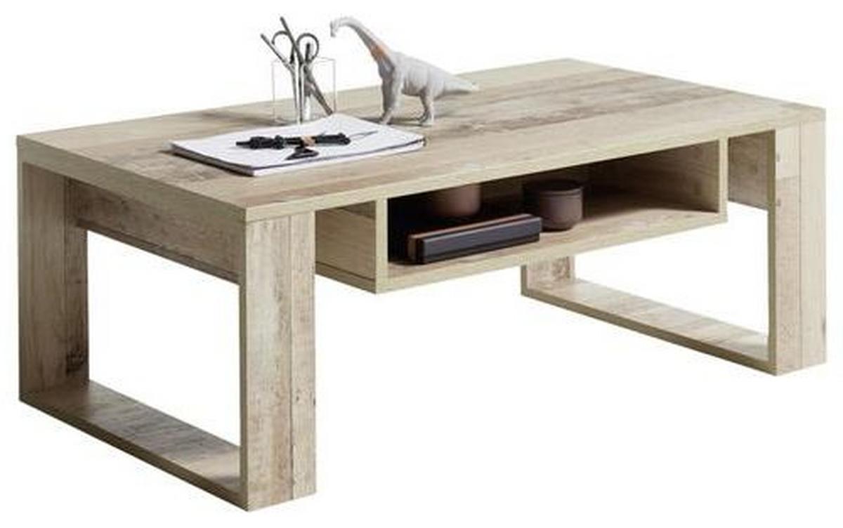 Couchtisch Holz Mit Ablagefach Loris, Braun - Braun, Natur, Holzwerkstoff (108/60/39,5cm) - MID.YOU