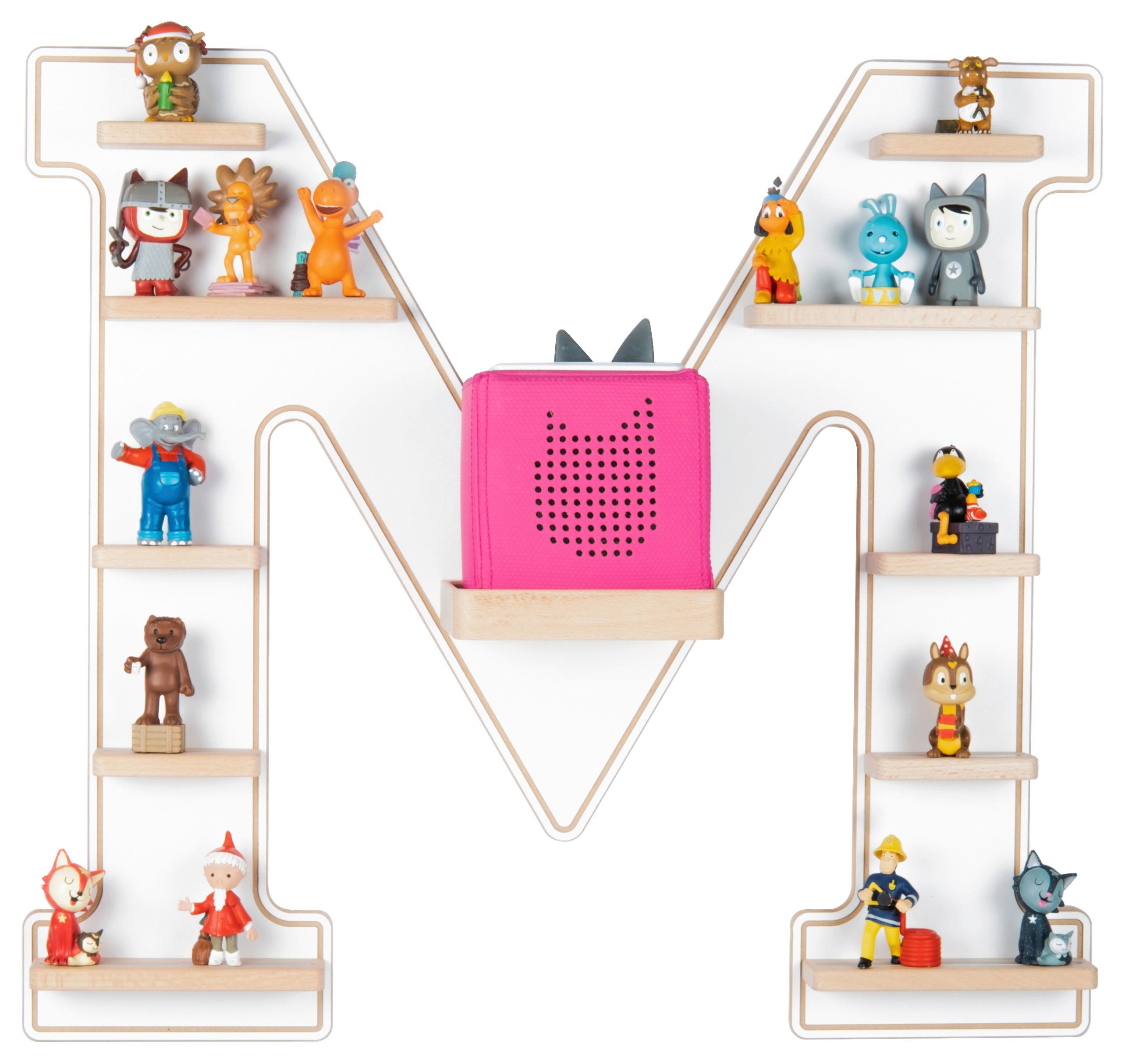 Kinderregal Boarti Weiß B: 60 cm - Weiß, MODERN, Holzwerkstoff (60/54/19cm) - MID.YOU