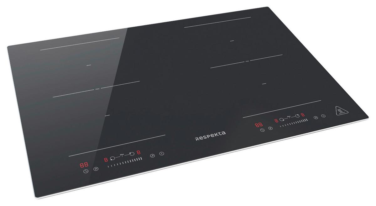 Backofenset Schwarz B: 59,5 cm - Schwarz, Basics, Glas/Metall (59,5/59,5/57,5cm) - Respekta