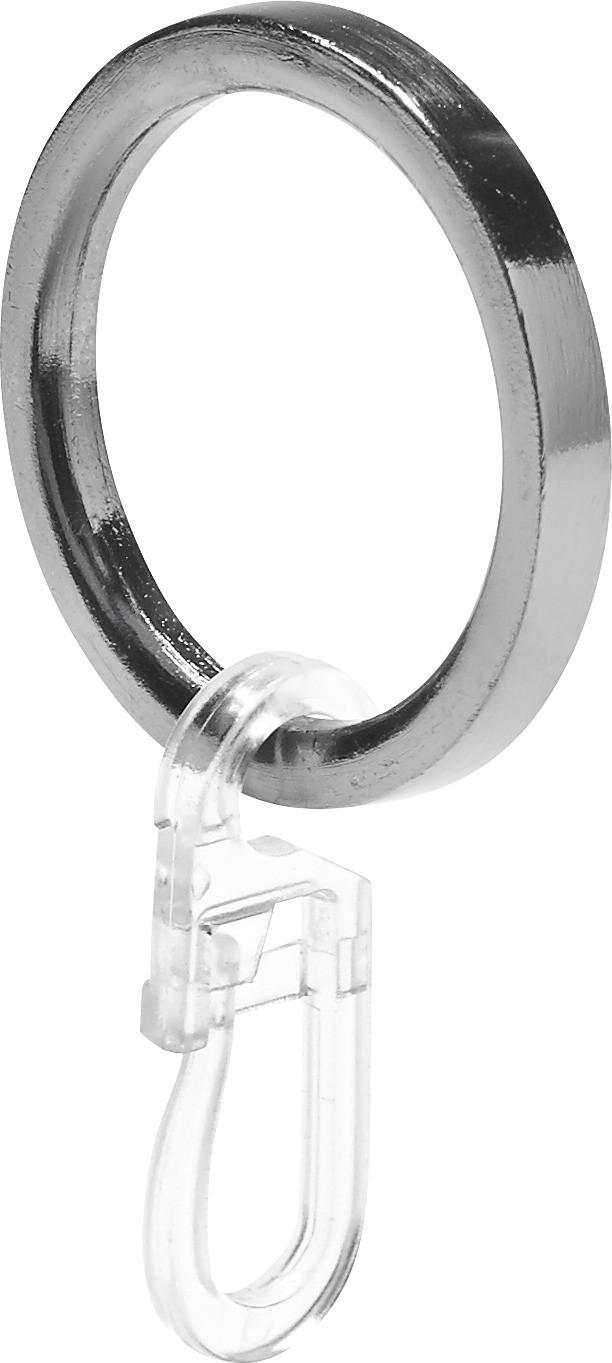 SADA KROUŽKŮ Sada kroužků pre Marie,Ø 2,5mm - barvy nerez oceli, kov (2,5cm) - Modern Living